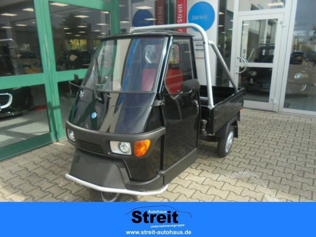 Piaggio Ape 50 CC schwarz, Lieferung in ganz Deutschland