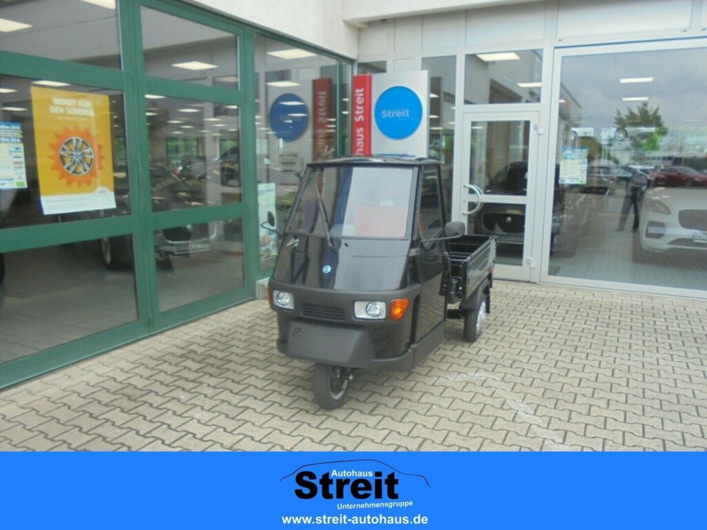 Piaggio Ape 50 Pritsche stahl Schwarz, auch als 25kmh er